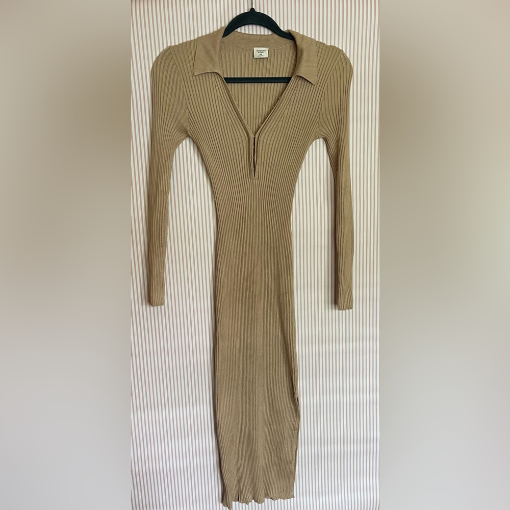 Abercrombie fitted midi dress
